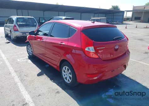 2012 Hyundai Accent Gls/Gs из США, поврежденный, VIN KMHCT5AE6CU030446